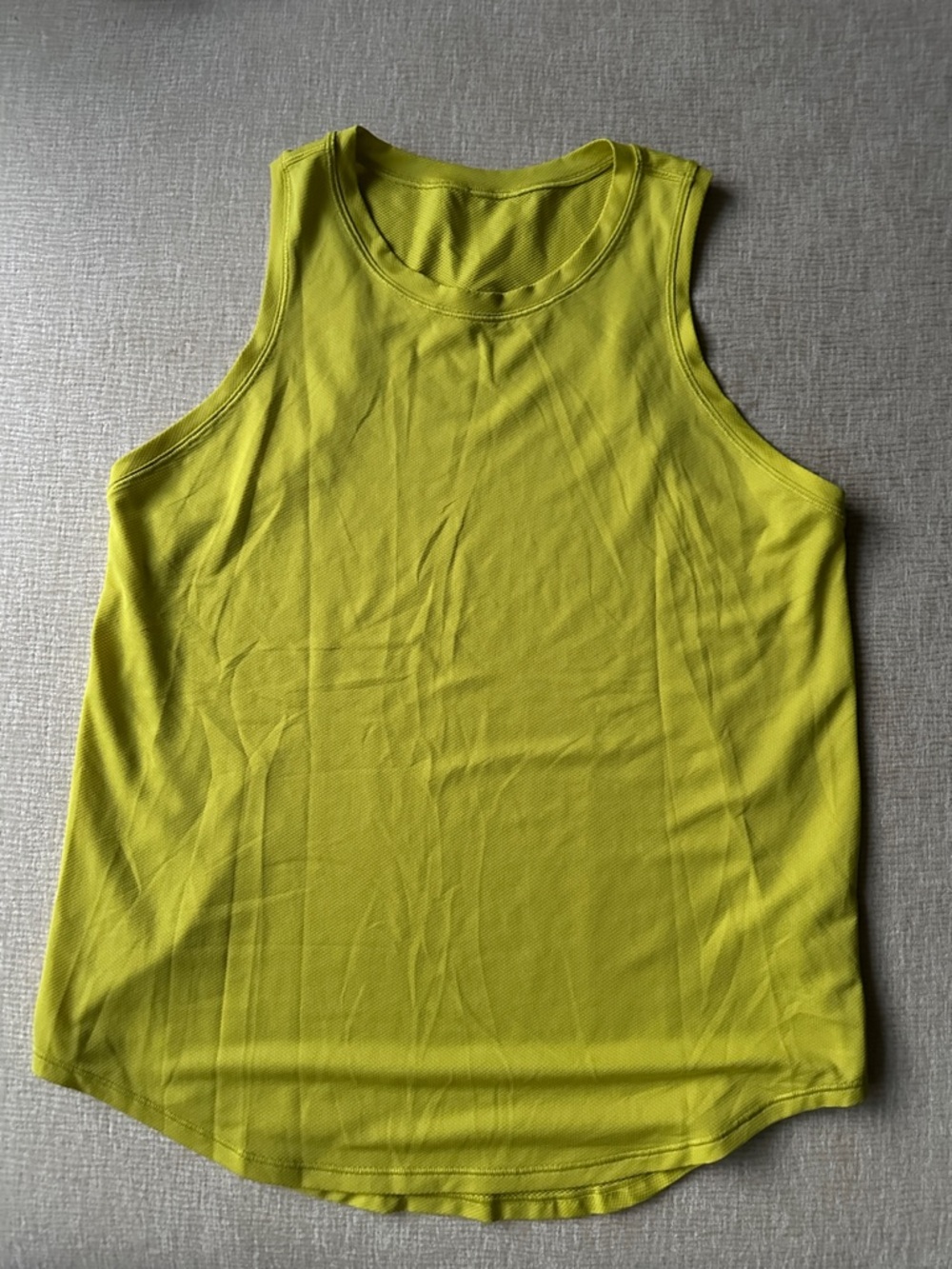 lululemon athletica Neon Yellow Women's Sleeveless Tank Top